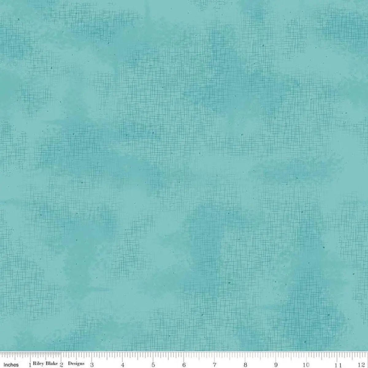 Blue Shabby Cottage Cotton Fabric - 43"/44" Per Yard