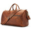 Bolso Cruzado de Cuero Vintage de Gran Capacidad para Viajes