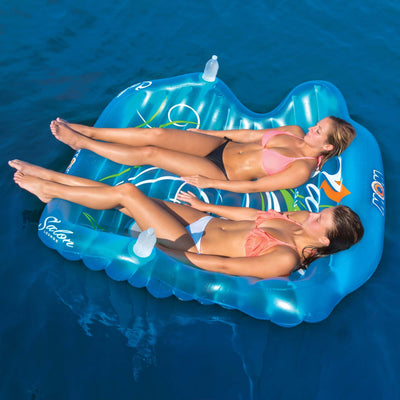 WOW Sports Double Salon Pool and Lake Lounge for 2