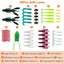 383-Piece Fishing Lure Tackle Kit for Bass Fishing
