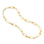 Collier en Maillons Ovales en Or Jaune 14K Italien