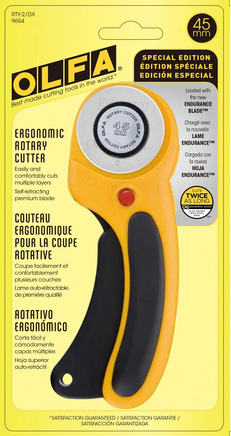 Cortador Rotativo Ergonómico Deluxe de 45 mm