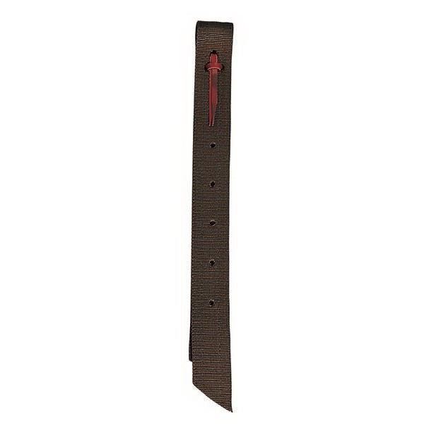 Durable Brown Nylon Off Billet for Equestrian Use - Korvel
