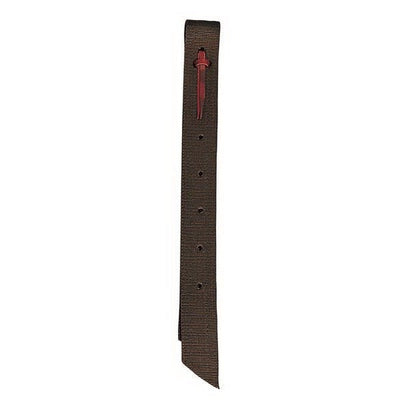 Durable Brown Nylon Off Billet for Equestrian Use - Korvel