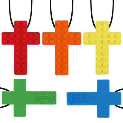 Building block gum manufacturers wholesale mother infant cross-border children's silicone gum sensory molar stick baby silicone gum - Korvel