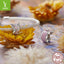 Silver Charm Pink Butterfly DIY Silicone Positioning Bracelet with Separated Beads Romantic Spring Day s925 Pure Silver Beads Loose Beads - Korvel