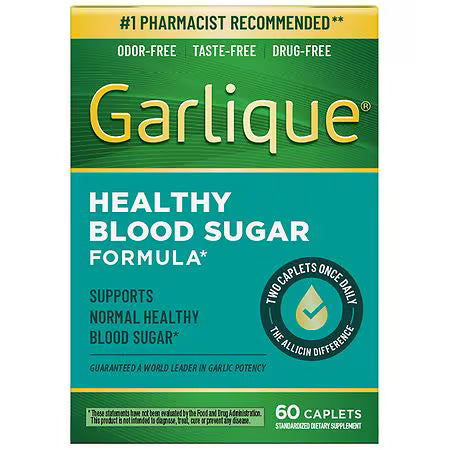 Garlique Odor-Free Garlic Supplement - 60 Caplets