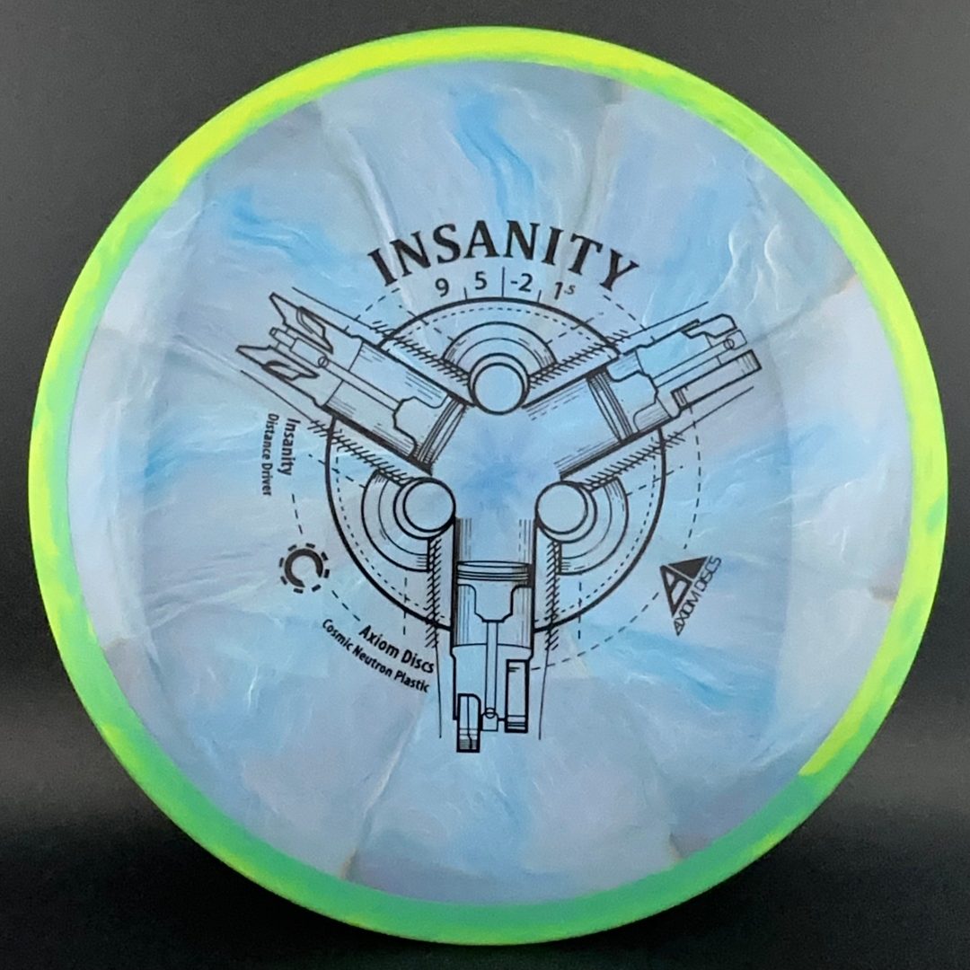 Cosmic Neutron Insanity Disc Golf Driver