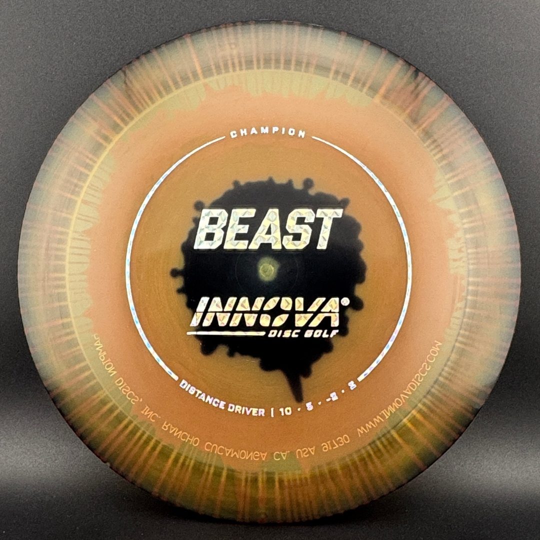 I-Dye Champion Beast Disc Golf Driver