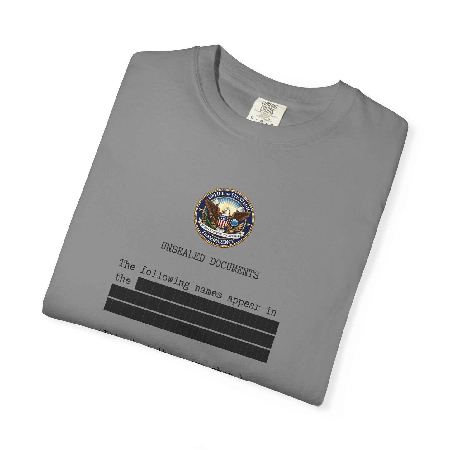 Unsealed Documents Unisex T-Shirt - Political Satire Tee