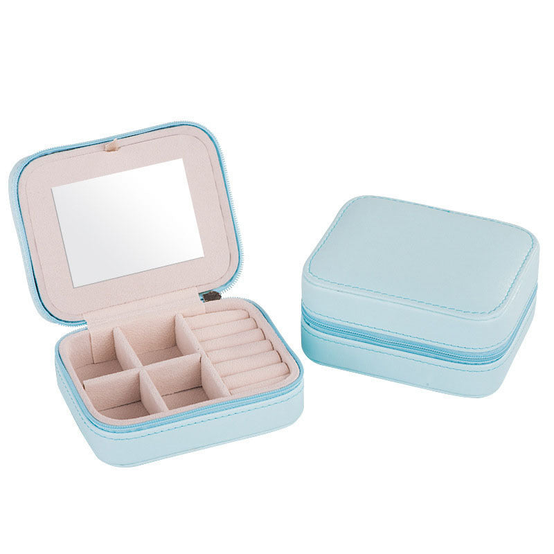Caja de Joyería Mini Elegante para Pendientes y Anillos