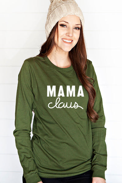 Mama Claus Longsleeve Tee