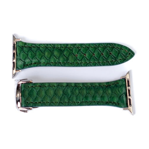 Forrest Green Python Apple Watch Band