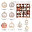 Christmas decoration 6cm electroplated ball plastic ball special-shaped painted Christmas ball gift Christmas tree pendant - Korvel