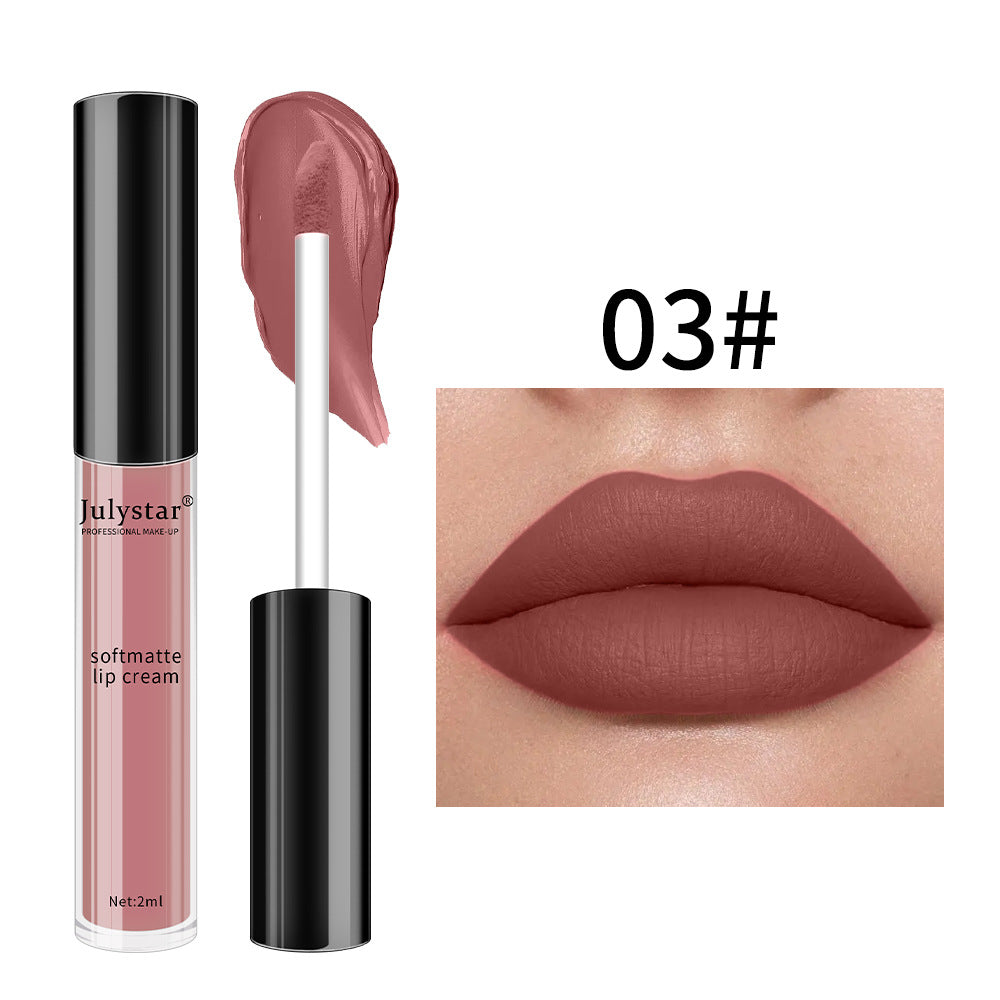 Christmas Makeup Powder Mist Matte Candy Lip Glaze Matte Long Lasting Moisturizing Liquid Lipstick - Korvel