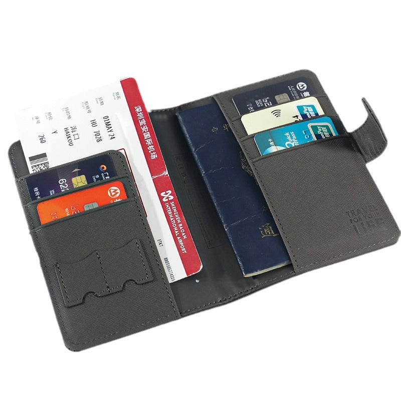 Funda de Pasaporte Antipérdida EGO - Soporte de Viaje Multifuncional