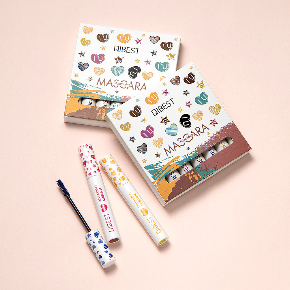 Mascara Coloré QIBEST pour des Yeux Éblouissants