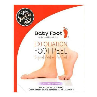 Baby Foot Exfoliation Foot Peel - Lavender Scent 2.4 fl oz