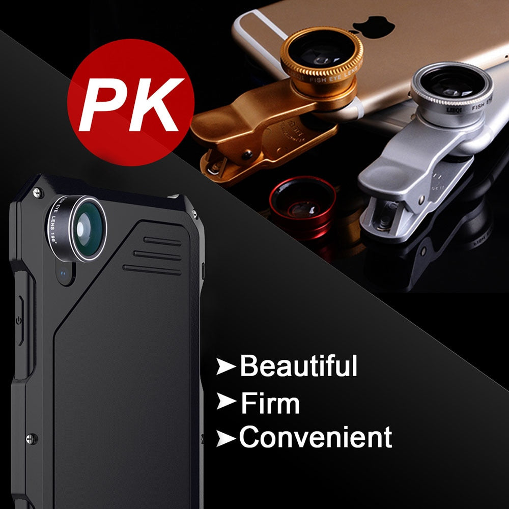 Premium Lens Kit Case for iPhone XS Max - Fisheye, Macro, Wide Angle