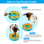 GBruno Interactive Dog Puzzle Feeder