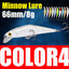 AFISHLURE Bass Wobblers Trout Fishing Lure  66mm/8g Minnow  Hard Baits Iscas Artificial Pesca Leurre - Korvel