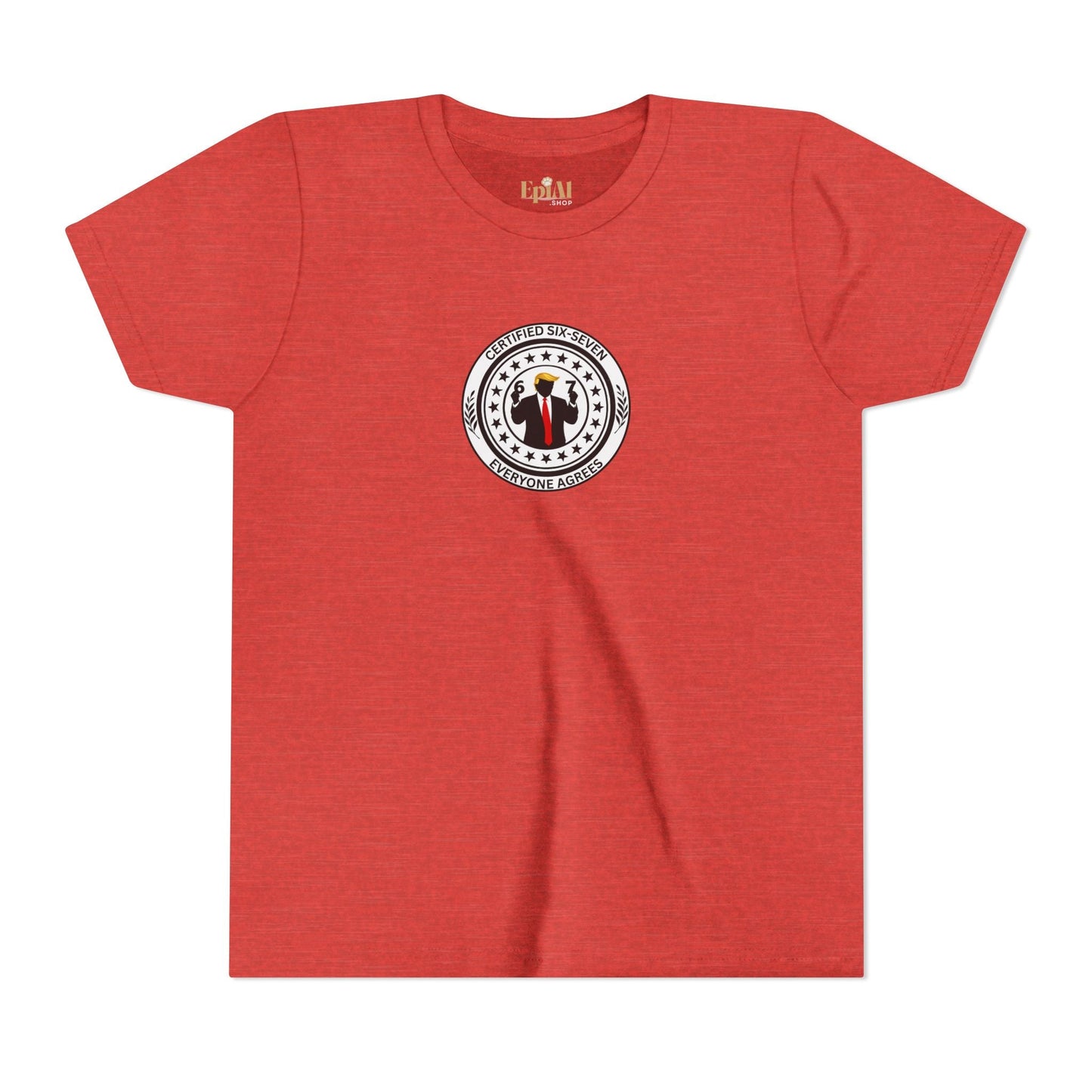 Camiseta Infantil Certificada Six-Seven