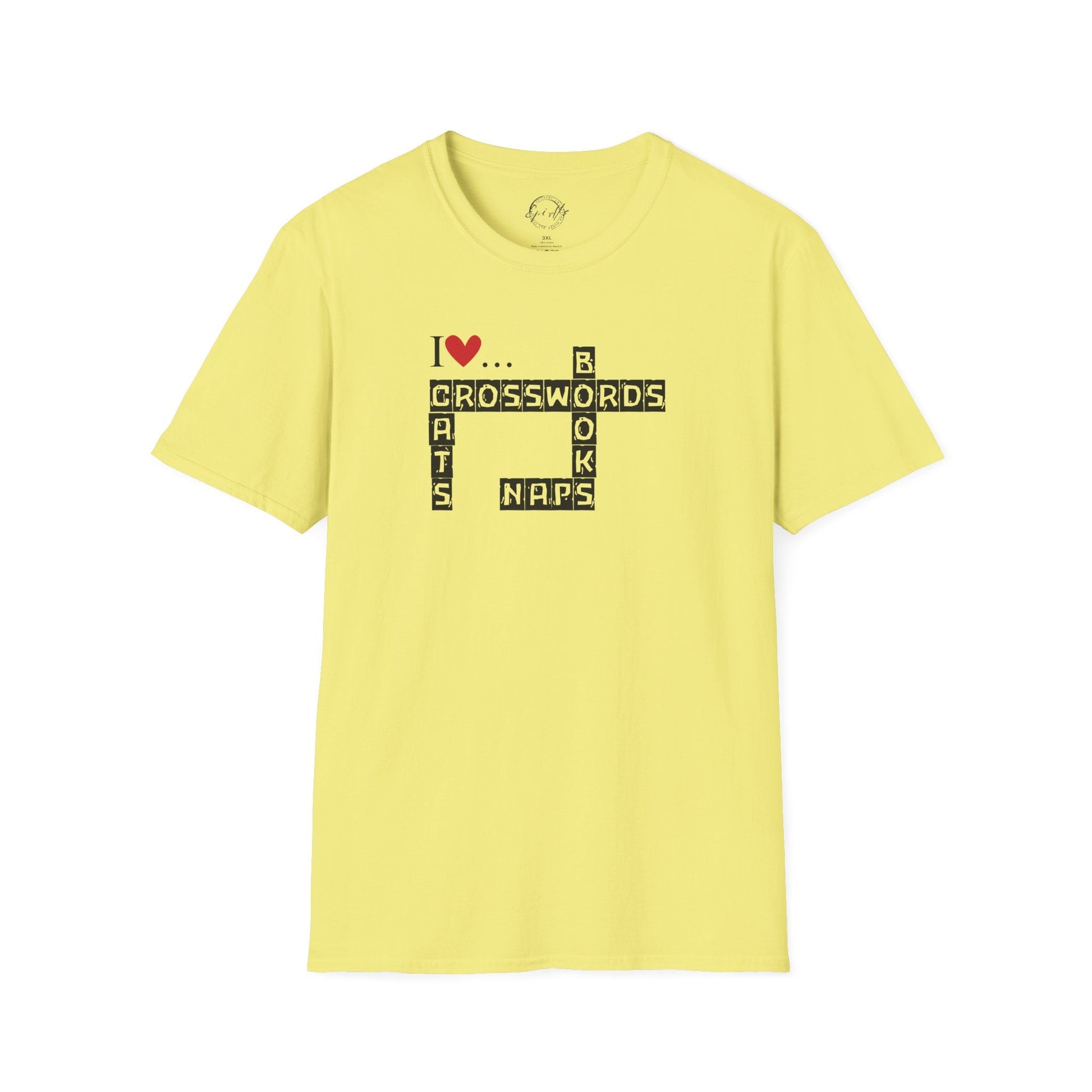 Purrfectly Cozy Crosswords Unisex T-Shirt - Korvel