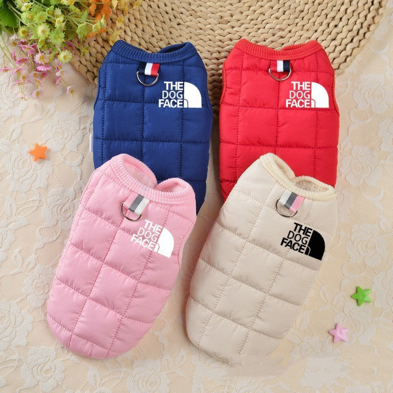 Winter Cotton Dog Vest Jacket for Pets