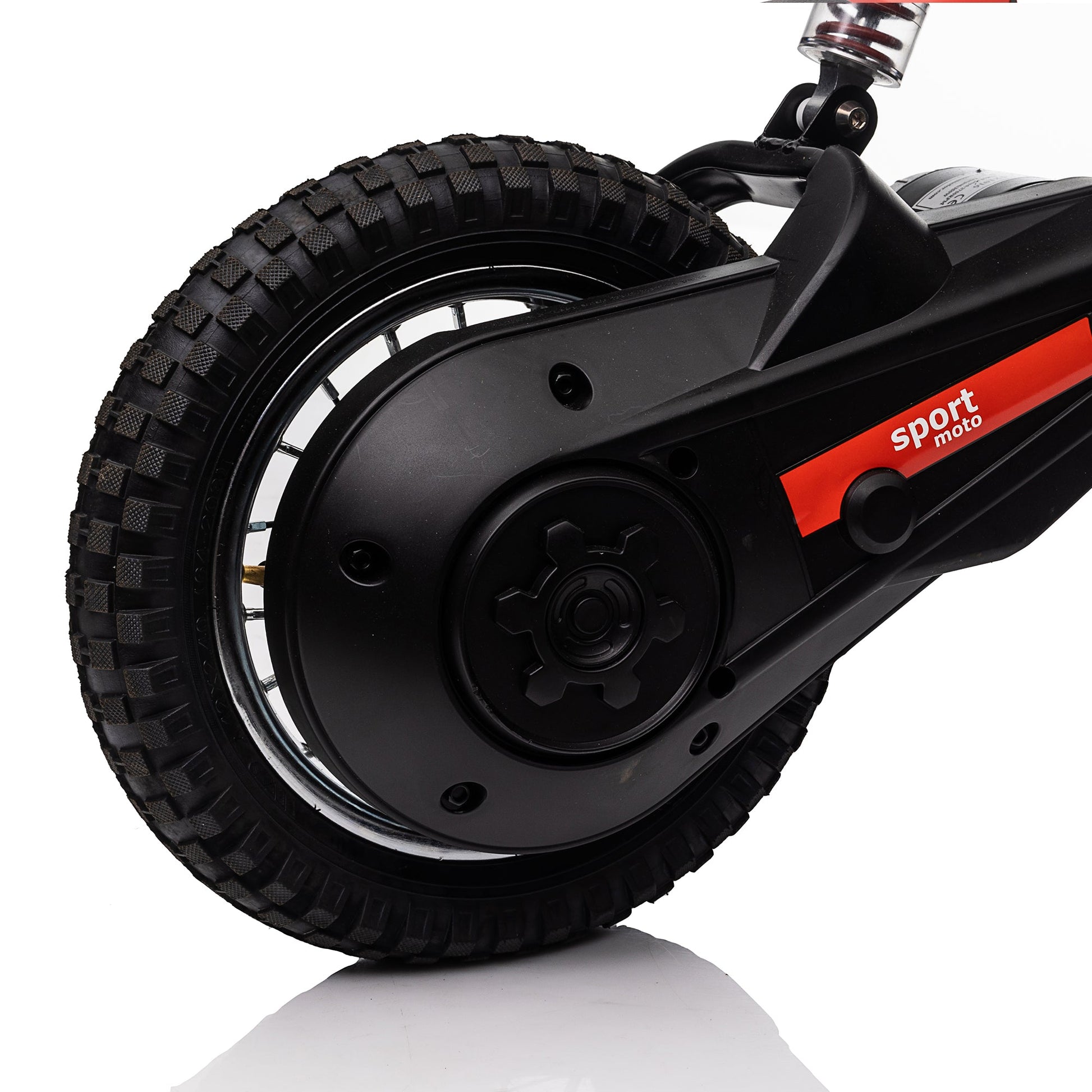 24V14ah children's riding 24V electric toy off-road motorcycle off-road vehicle XXL large speed up to 14.29MPH dual suspension m - Korvel