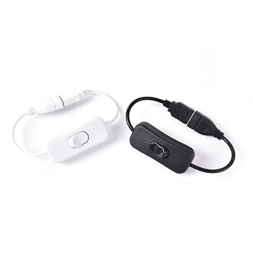 Cable USB de Cobre Woopower con Interruptor - 28cm