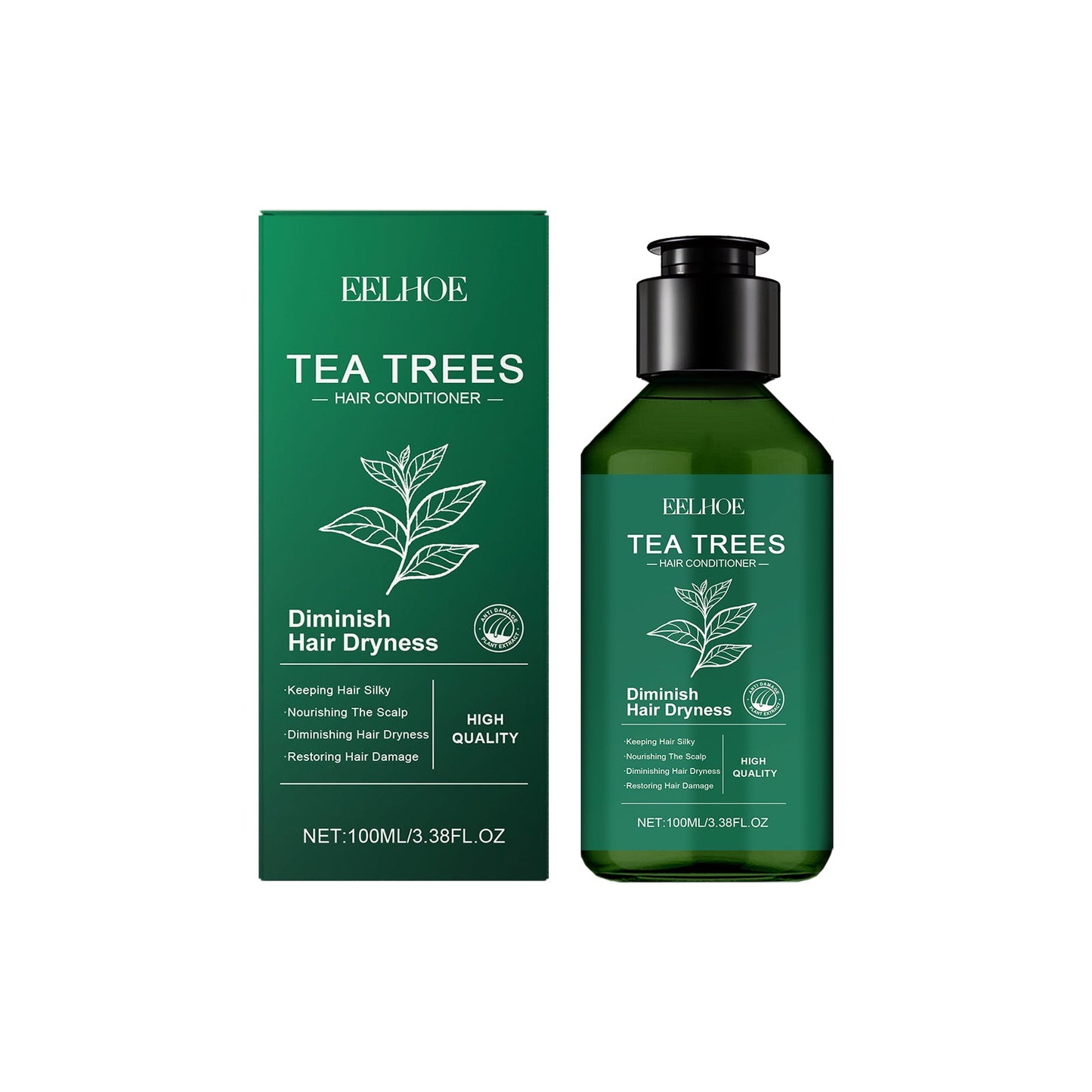 Après-shampooing à l'arbre à thé pour des cheveux doux et hydratés