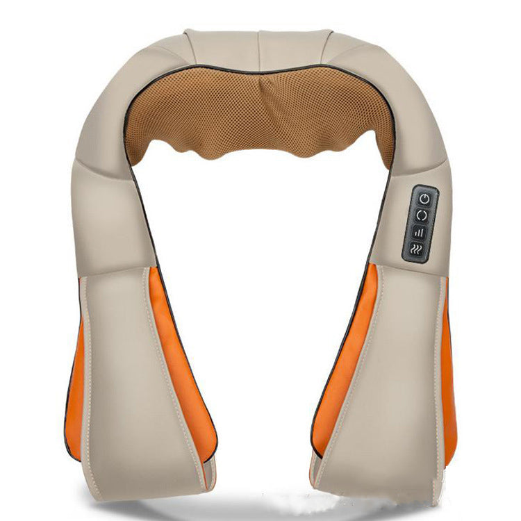 3D Kneading Massage Shawl Hot Compression Electric Neck Waist Shawl Neck Shoulder Cervical Massage Shawl - Korvel