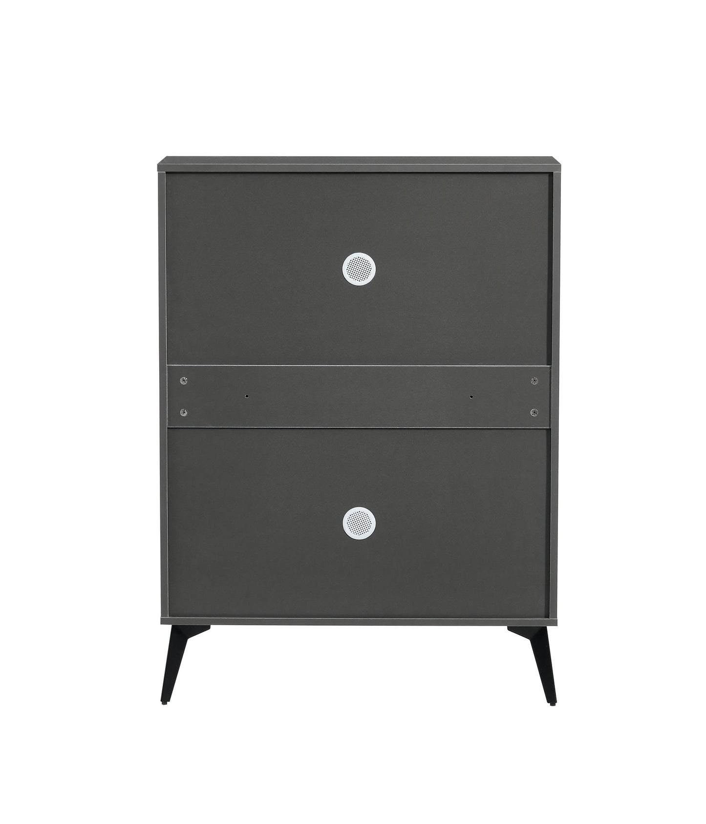 Shoe Cabinet , Shoe storage shelves, Grey - Korvel