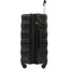 Hardshell Luggage Sets 3 Pcs Spinner Suitcase with TSA Lock Lightweight 20''24''28''   Black + ABS - Korvel
