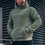 Men's Plush Long-Sleeved Hoodie with Big Pocket