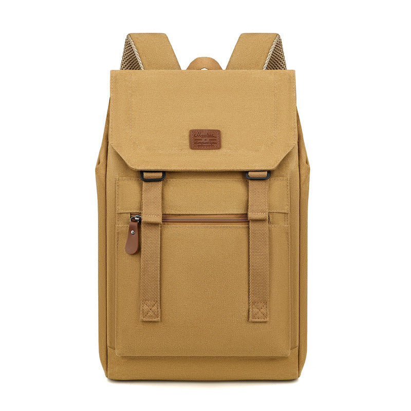 Travel Backpack - Washed Canvas Casual Large Capacity