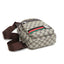 Bolso de Pecho Casual de Cuero PU de Color Contraste