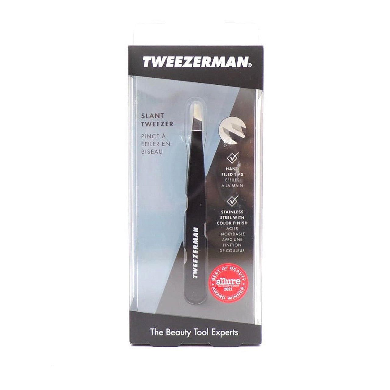 Pince à épiler inclinée Tweezerman Midnight Sky