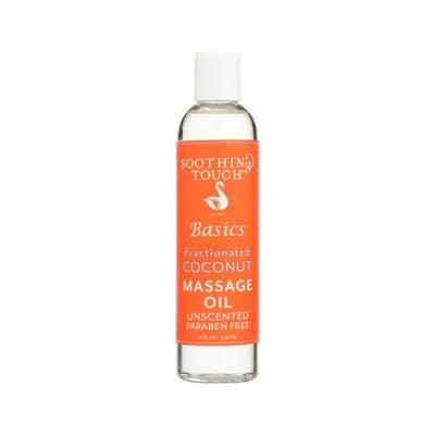 Soothing Touch Fractionated Coconut Massage Oil - 8oz