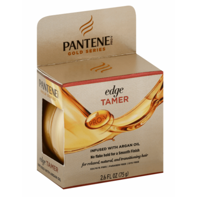 Pantene Gold Series Edge Tamer Treatment with Argan Oil, 3.2 Oz
