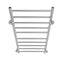 Electric Heated Towel Rack for Bathroom Wall Mounted Towel Warmer 10 Stainless Steel Bars Drying Rack - Korvel