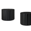 Coffee Table Set of 2, Round Coffee Table ,Nesting Coffet Table,End table,Circle Sidetable for Living room ,Bedroom - Korvel