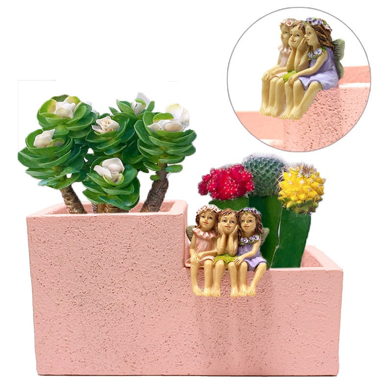 Creative Flower Fairy Pot Decoration for Your Garden