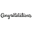 Congratulations Gumpaste Cake Toppers - Korvel