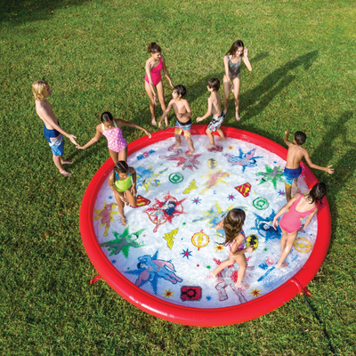 WOW Sports DC Comics Justice League Splash Pad de 12 pies