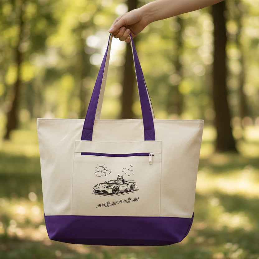 Wander Road Heavyweight Canvas Tote Bag