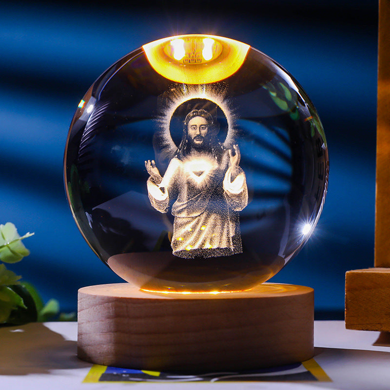 Starry Sky 3D Micro Landscape Crystal Ball Ornament