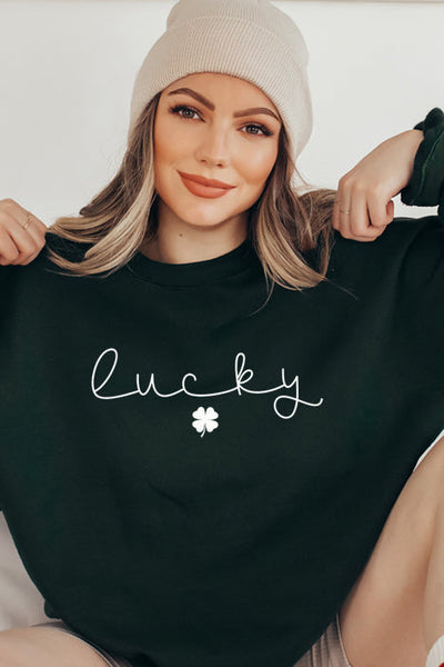 Cozy Unisex Lucky 4584 Sweatshirt for All Seasons - Korvel