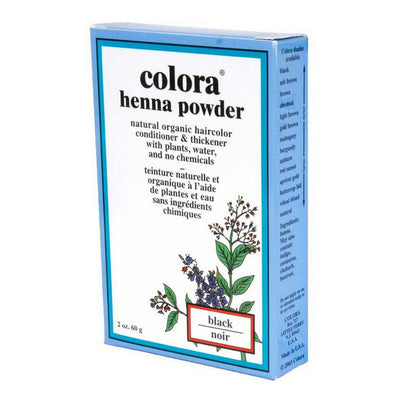 Colora Henna Powder Hair Color - Black, 2 Oz