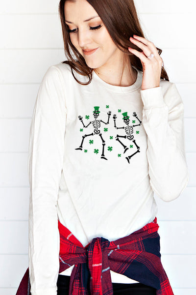 Irish Skeletons 4585 Longsleeve T-Shirt